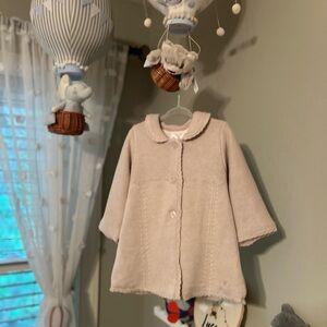 Mayoral Cream Pea Coat for Kids